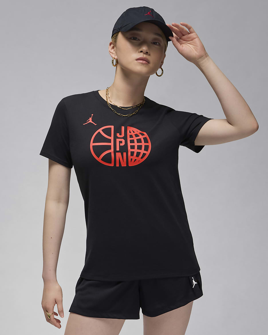 Japan Women s Jordan Dri FIT Basketball Practice T Shirt